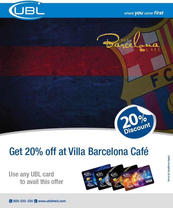 Villa Barcelona Café - Main Sheikh Zayed Road