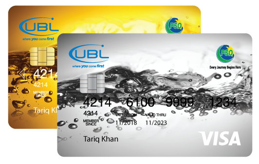 UBL PSO Auto Credit Card